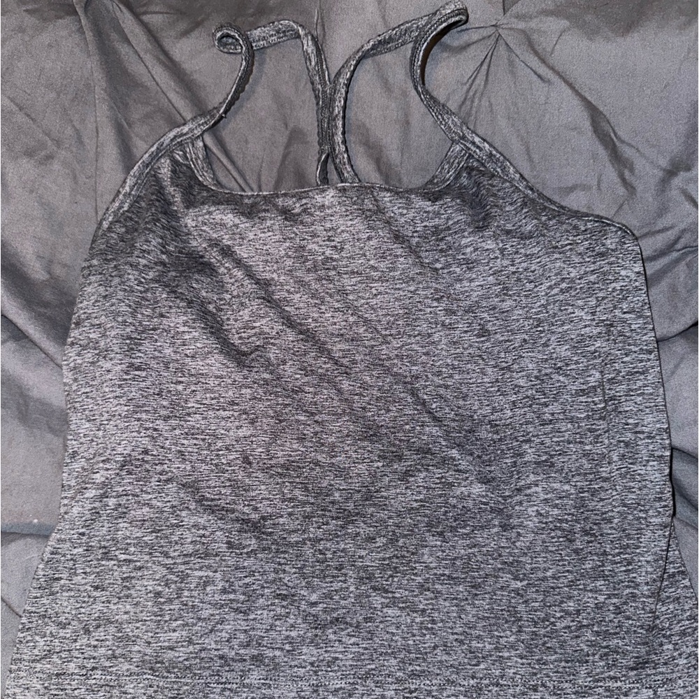 Size Medium women’s workout tank top built in bra